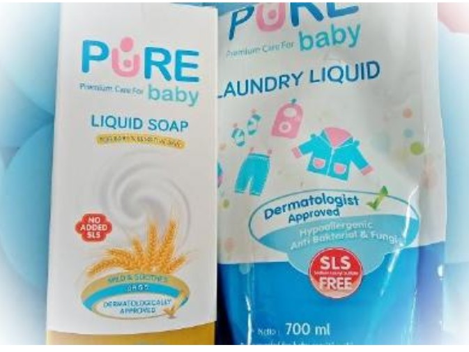 liquid soap pure baby