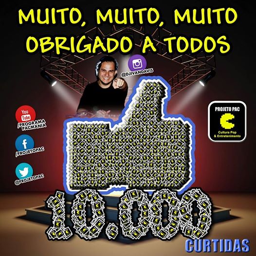 Página do Facebook alcançou 10 mil Curtidas!