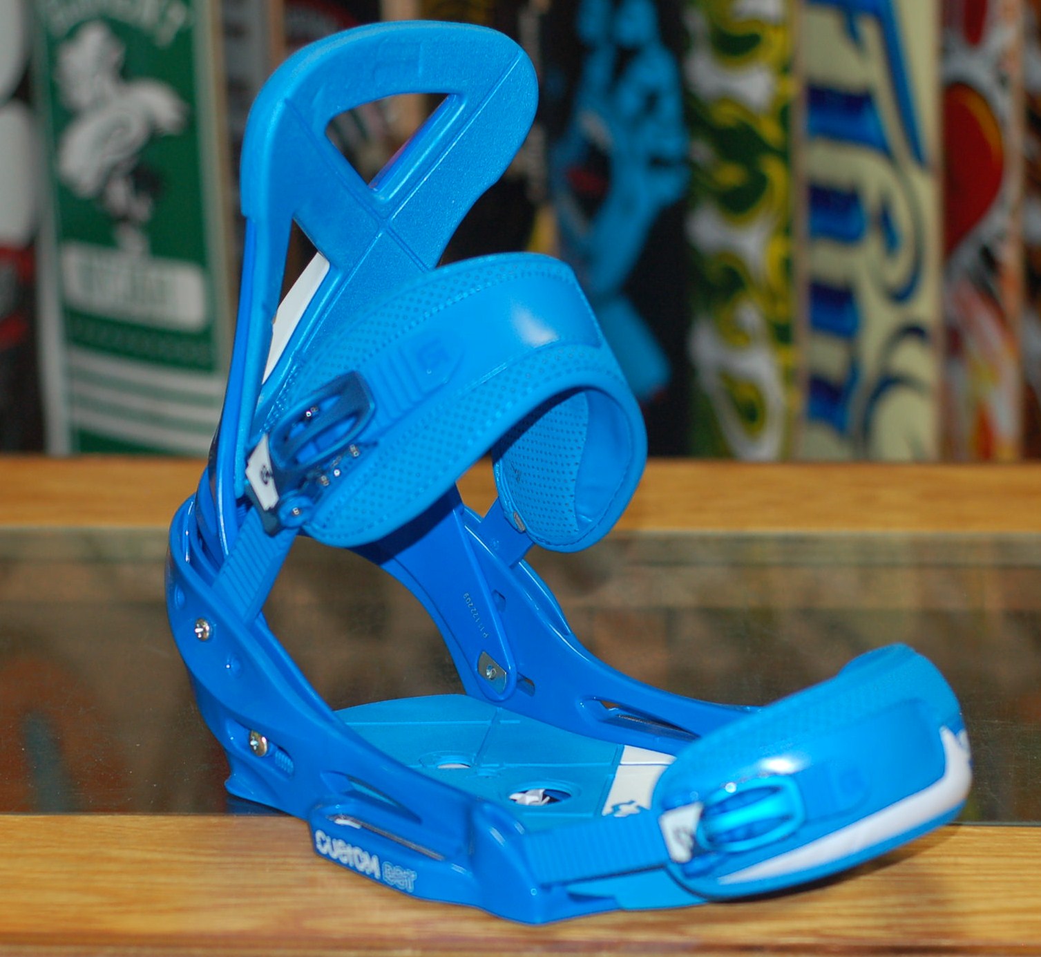 Alpine Ski Shop Daily Drops Burton Custom Bindings in Blue for 2013