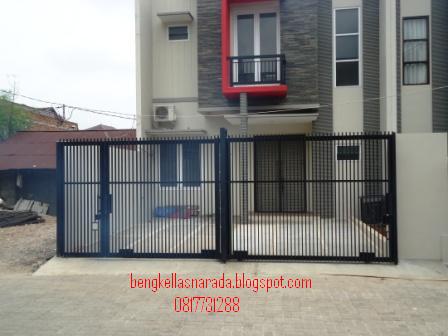 Konsep 18 Pintu Pagar Geser Minimalis Simple Dan Minimalis