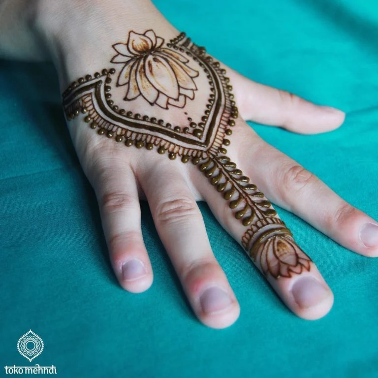 New Mehndi Designs – Beautiful Kids Mehndi Designs # i221