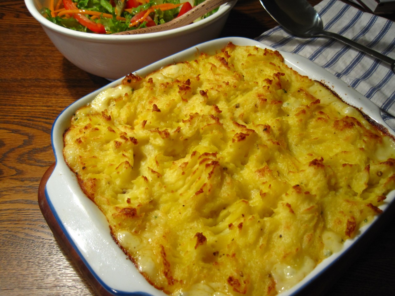 Lovely Wee Days dinner date smoked fish pie