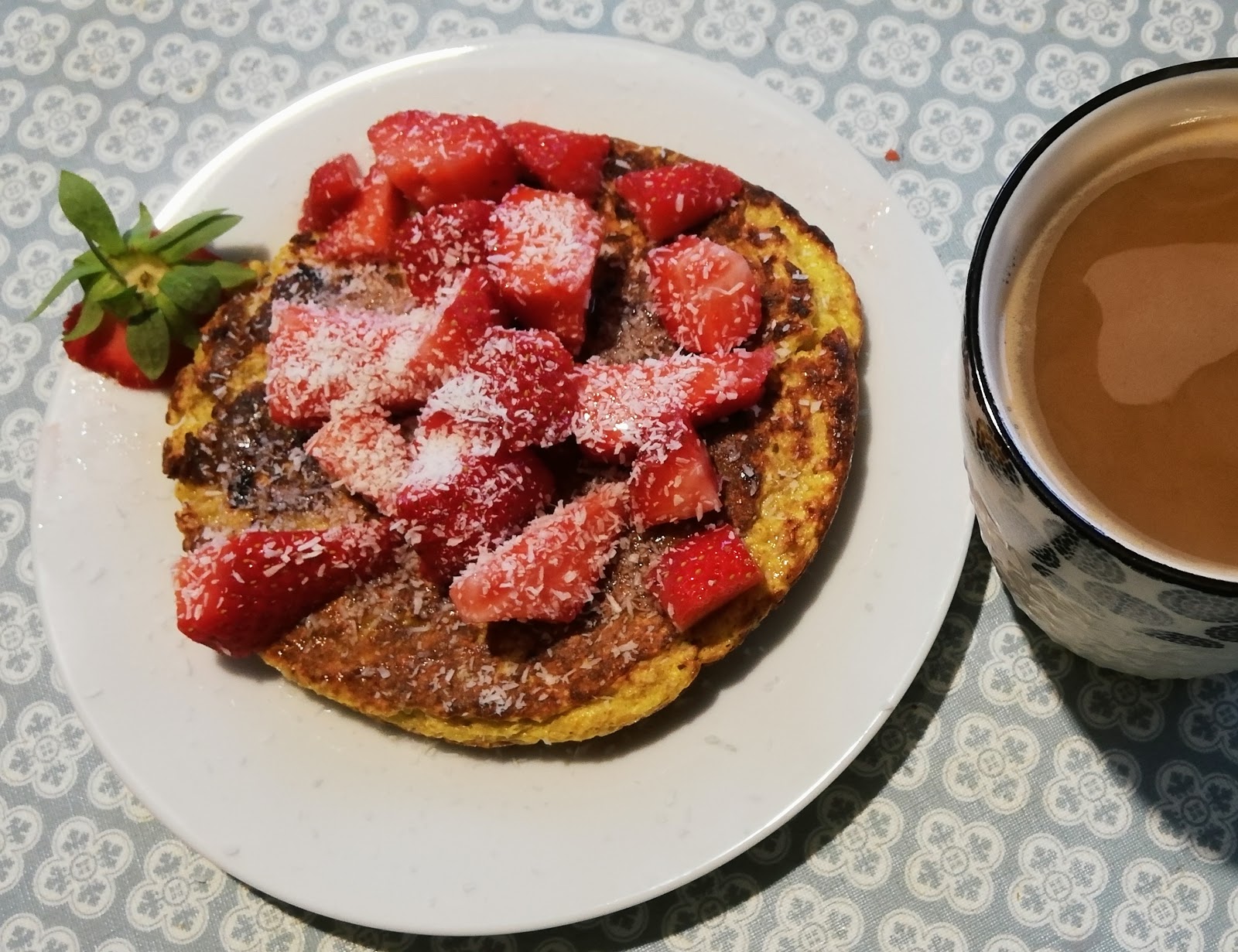 La main à la Pat GALETTE (ou pancake) AU SON D'AVOINE POUR LE PETIT