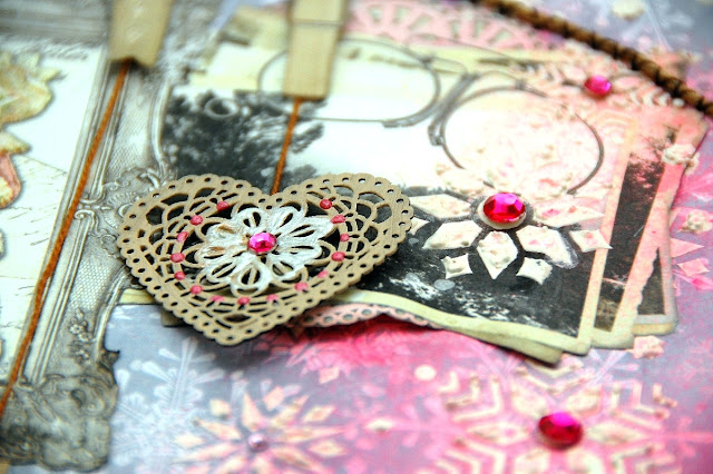 Documented Layout by Irene Tan using BoBunny Winter Wishes collection