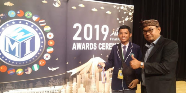 Siswa MAN 2 Kota Makassar Dapat Bronze Medal WMI Jepang