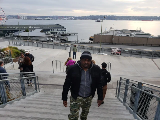 Passport Kings in Seattle checking out my Multi-Level Marketing convention