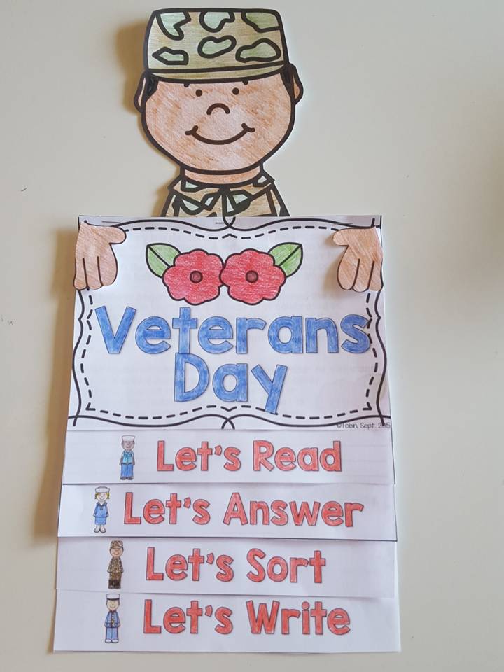 Second Grade Nest Veterans Day Activities For Elementary Students