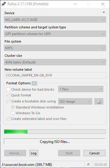 UEFI Önyüklenebilir Windows 10 USB sürücü yükleyicisi nasıl oluşturulur 14 create UEFI bootable USB drive 15