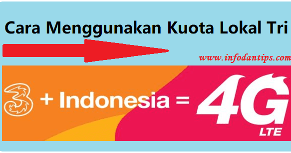 Cara Menggunakan Kuota Lokal Tri 3 Alwayson