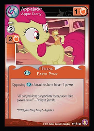 My Little Pony Applejack, Apple Teeny Absolute Discord CCG Card