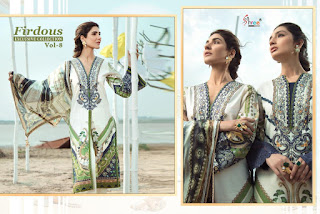 Shree fab Firdous Exclusive collection vol 8 pakistani suits