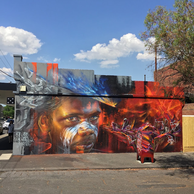 Adnate & Plea just wrapped up their latest collaboration which took place somewhere on the streets of Melbourne in Australia.