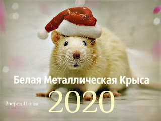 Восхитительная открытка к Новому году мыши и крысы 2024. Бесплатные, красивые живые новогодние открытки в год мыши

