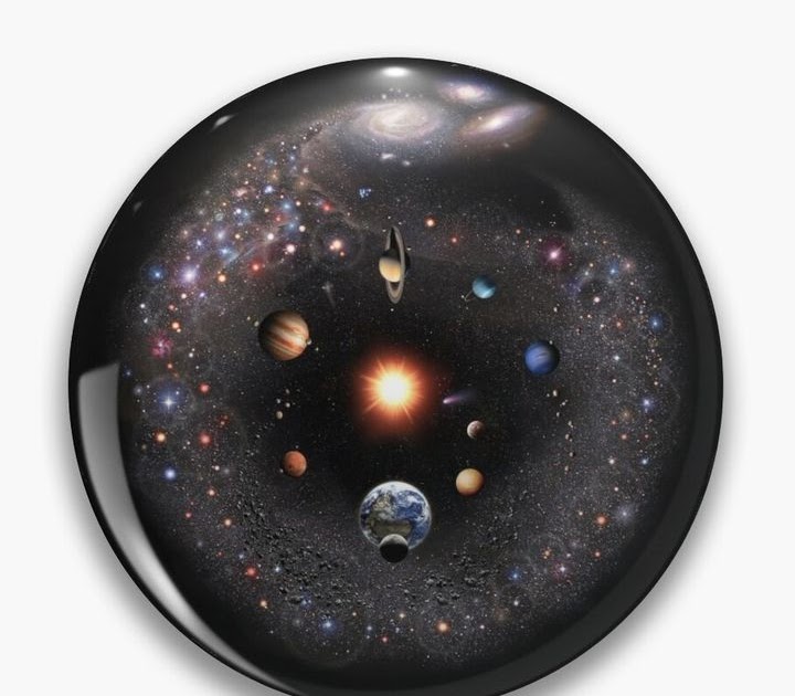 Milky Way Galaxy pin Pablo Carlos Budassi