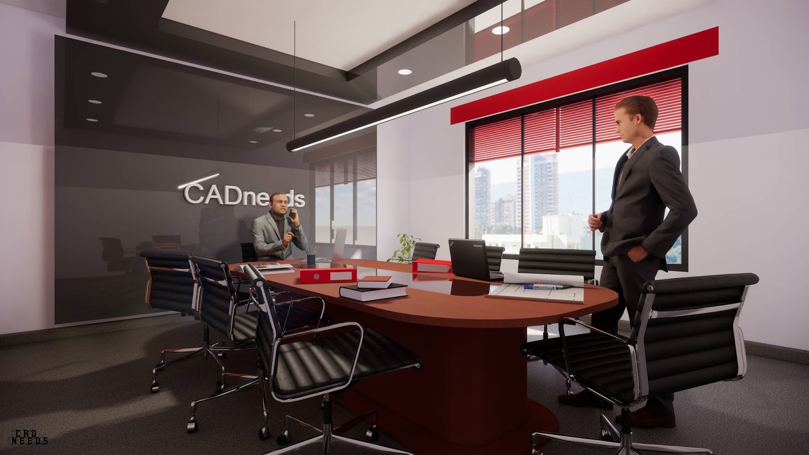 Revit + Enscape 2.6 Meeting Room Free Revit Families