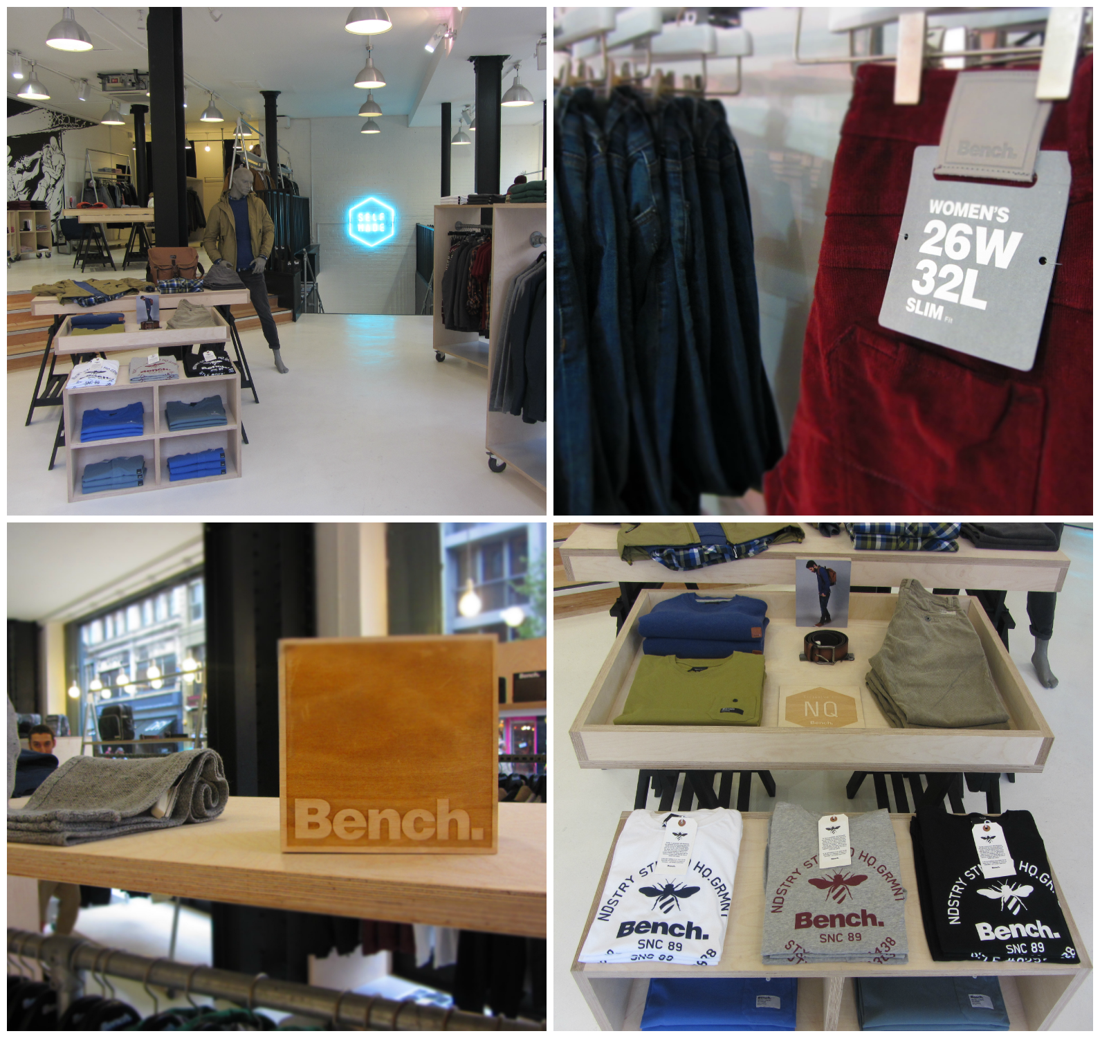 Inspired By The Retired BENCH SELFMADE CONCEPT STORE, MANCHESTER