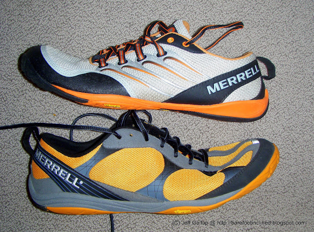 Ooze uafhængigt Blank Barefoot Inclined: March Madness: Merrell Road Glove vs. Trail Glove Review