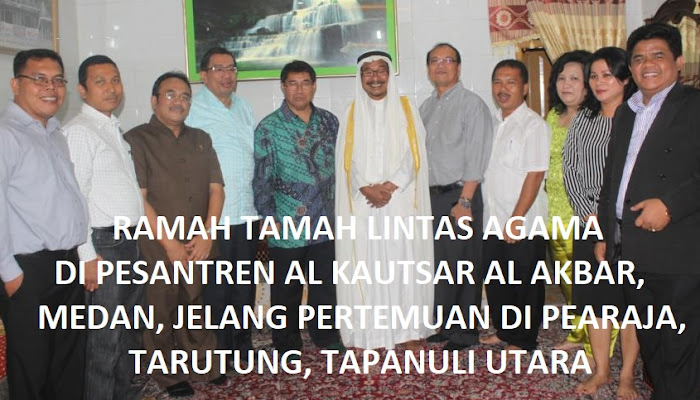 Ketika Syech Ali Akbar Marbun Ikut Prakarsai Pertemuan Pimpinan Lintas Agama se-Indonesia di Pearaja Tarutung