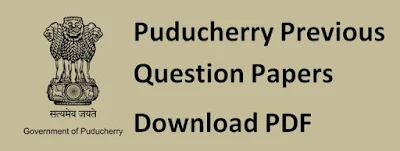 Puducherry Previous Papers