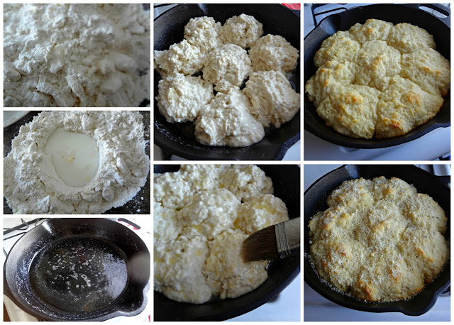 Goat Cheese Drop Biscuits 