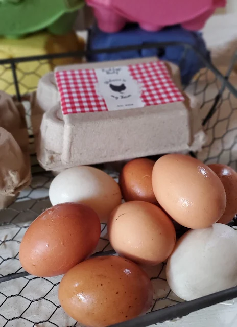 eggs and egg carton