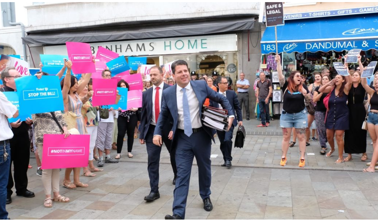 world politics news GIBRALTAR Parliament Approves Legal Abortion