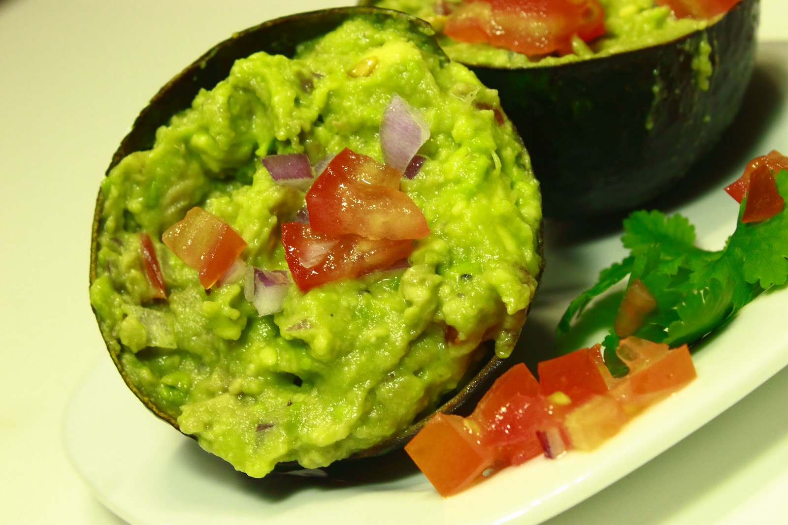 Chitra's Cuisine Chickpea Cutlets with Guacamole