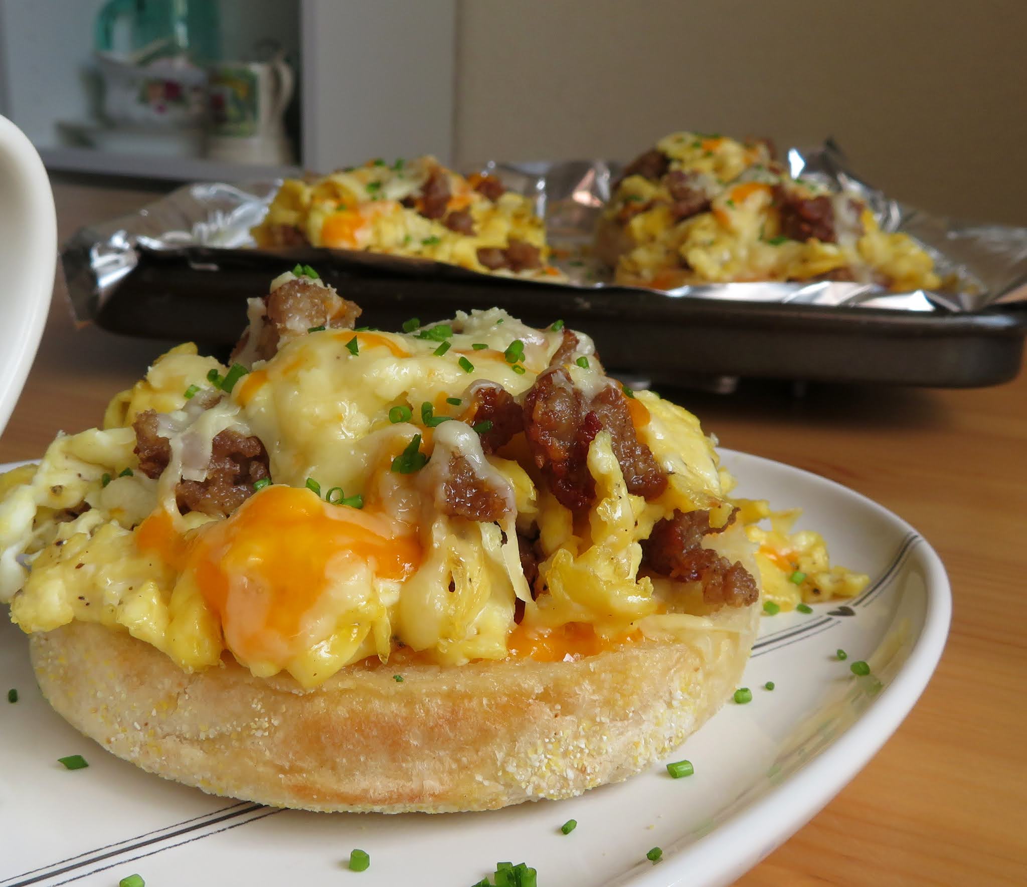 English Muffin Breakfast Pizza The English Kitchen