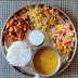 South Indian thali recipe | Satvik thali recipe | Indian lunch thali recipe menu ideas