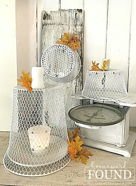 coastal style, beach style, decorating, diy decorating, re-purposing, white, DIY, vintage style, boho style, neutrals, metallics, vintage, thrifted, fall, pumpkins, fall decorating, pumpkin decor, decorating with pumpkins, diy pumpkins, wire pumpkins, fall home decor, farmhouse decor, boho chic home decor, boho chic fall decor, Dollar Tree crafts, Dollar Tree DIY.