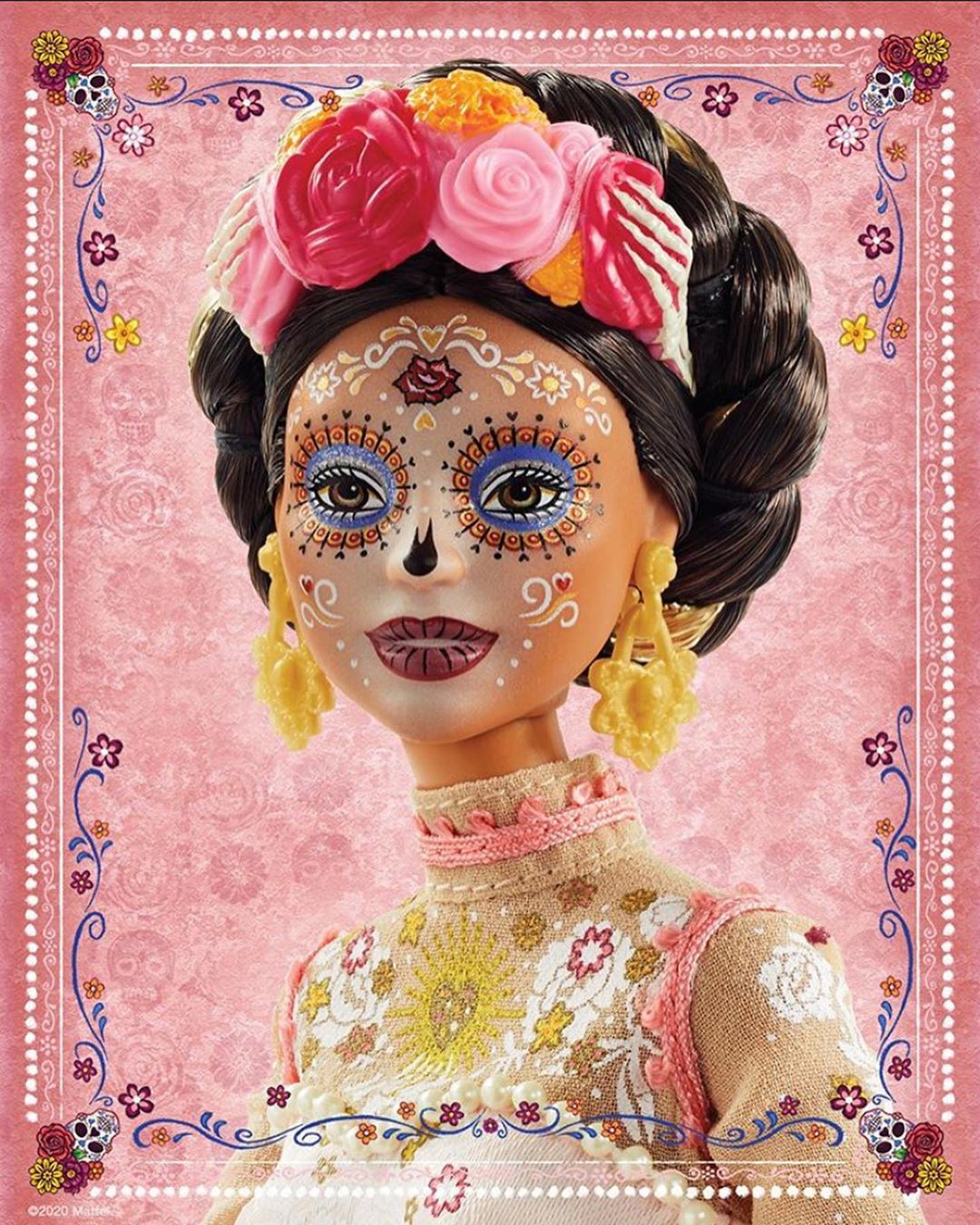 Barbie se viste de catrina, para el Día de Muertos - High on Fashion