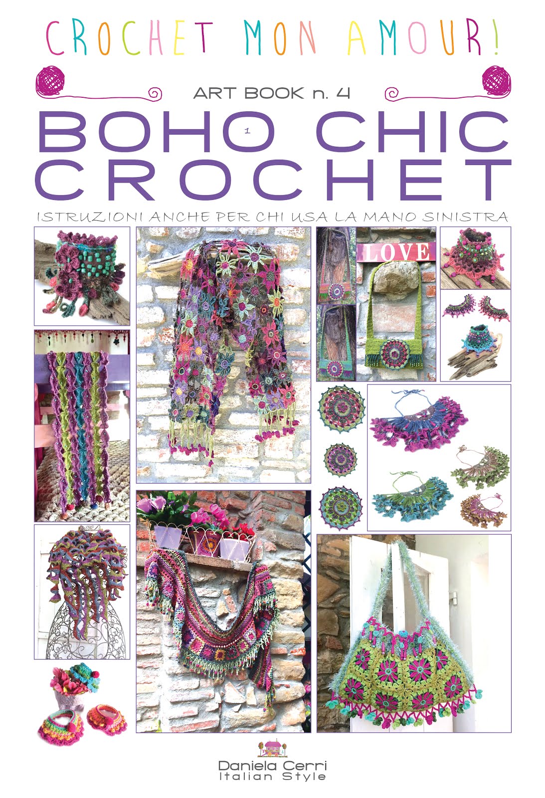 PUBBLICAZIONE: ART-BOOK n. 4: BOHO CHIC CROCHET