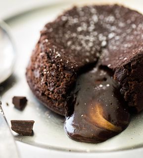Delicieux Fondant Au Chocolat Fait Maison