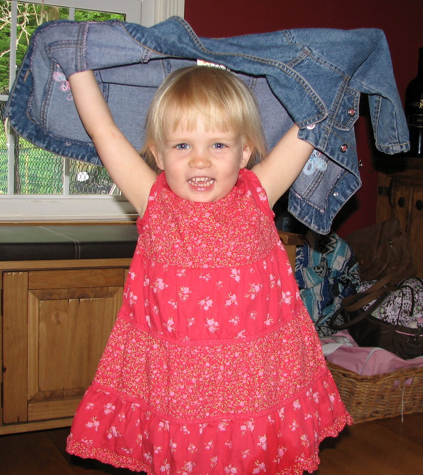 At Home with Montessori The coat flip