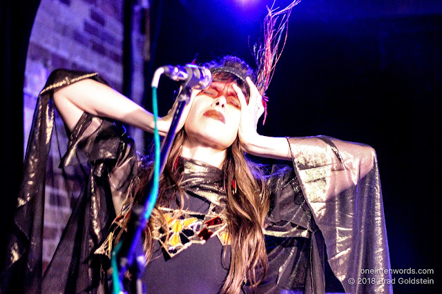 Le Butcherettes at Velvet Underground on August 18, 2018 Photo by Brad Goldstein One In Ten Words oneintenwords.com toronto indie alternative live music blog concert photography pictures photos