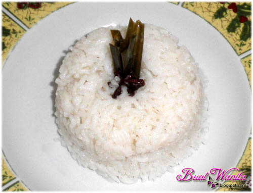 Resepi Mudah Nasi Lemak Sihat Tanpa Santan Buat Wanita