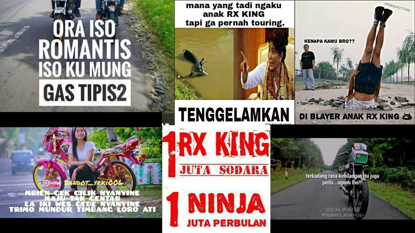 Kumpulan Gambar Kata Kata Rx King Lucu Meme Rx King Blogblez
