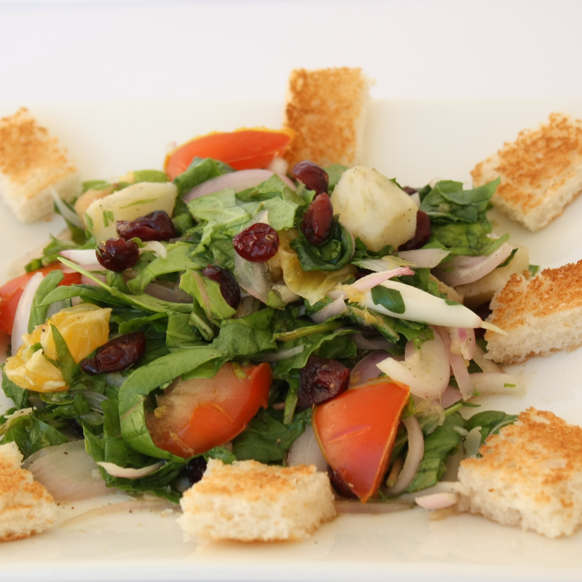 Swapna's Cuisine: Spinach and Avocado Salad