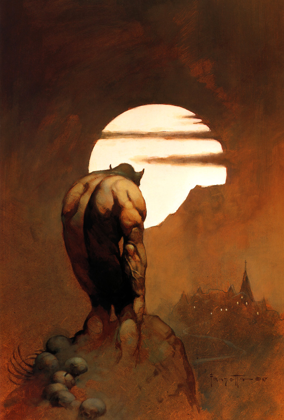 Фрэнка фразетты картины