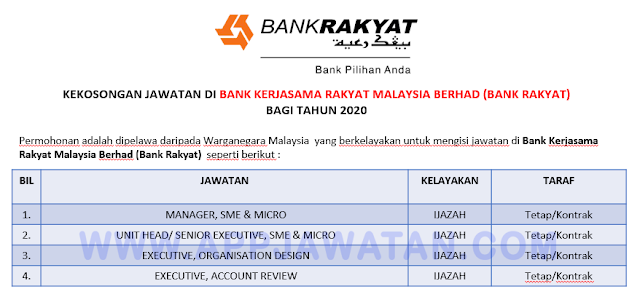 Bank Kerjasama Rakyat Malaysia Berhad (Bank Rakyat)