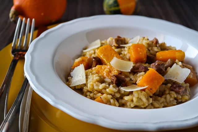 sia´s soulfood foodblog: Kürbis-Risotto mit Maronen