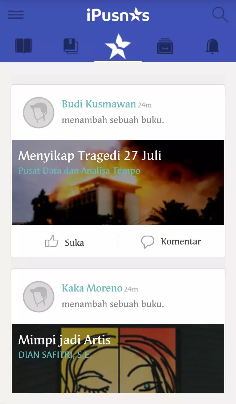 Feed Feed iPusnas