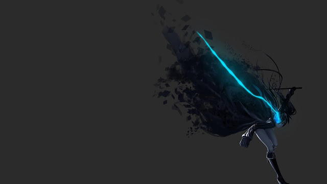 IPhone 4k Black Rock Shooter and desktop wallpaper IPhone 4k Black Rock Shooter and desktop wallpaper