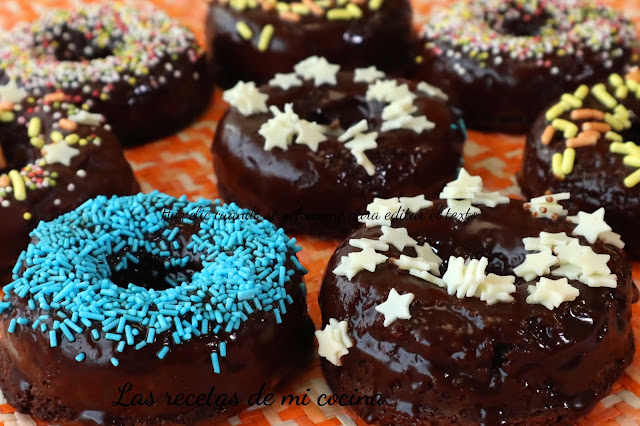 Donuts de brownie