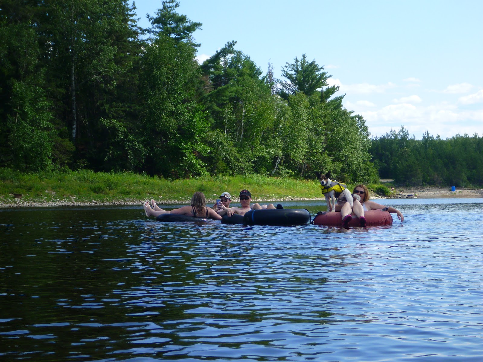 Ride Reports and Other Drivel 2020 Tubing down the Little West