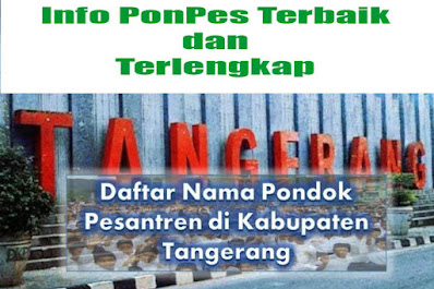 Pesantren Terbaik di Kabupaten Tangerang