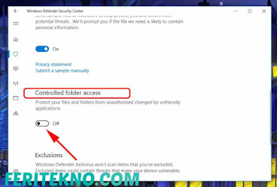 Mengatasi Unauthorized Changes Blocked 6