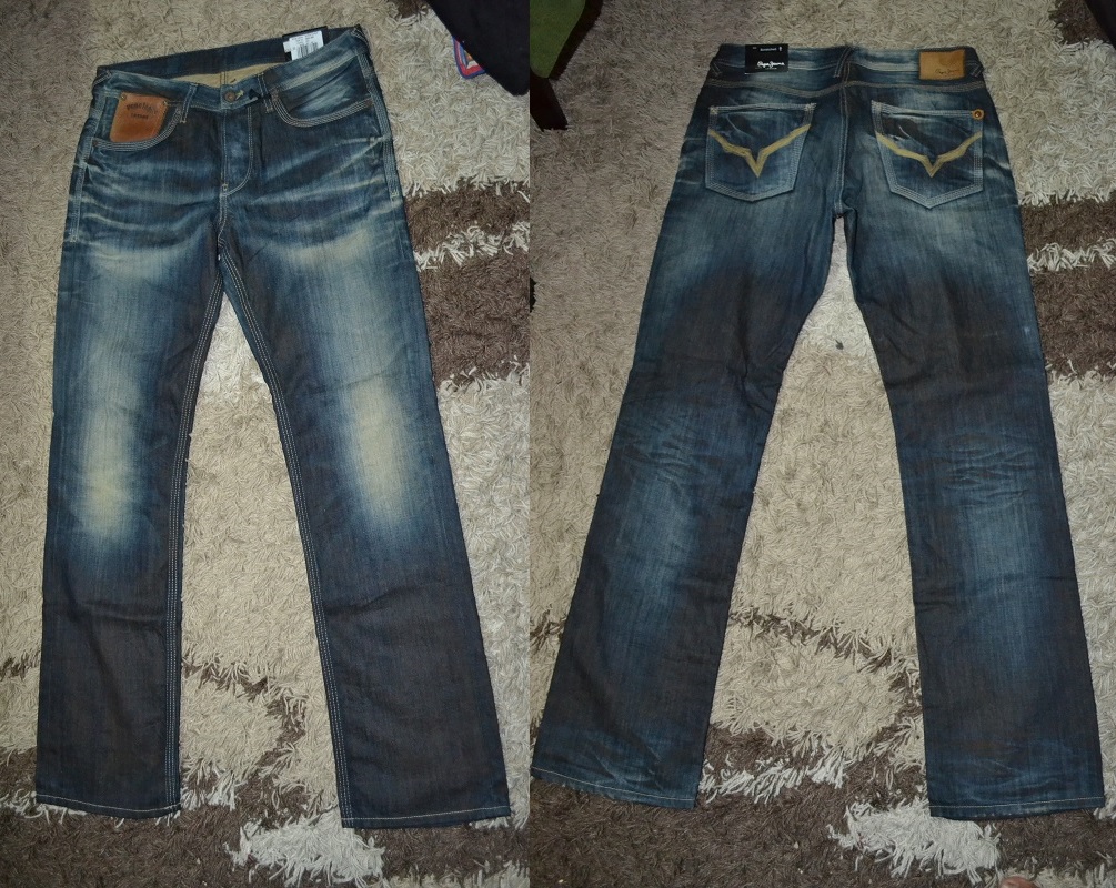 BundleClothing: PEPE JEANS LONDON size 33/34 MADE IN TUNISIA