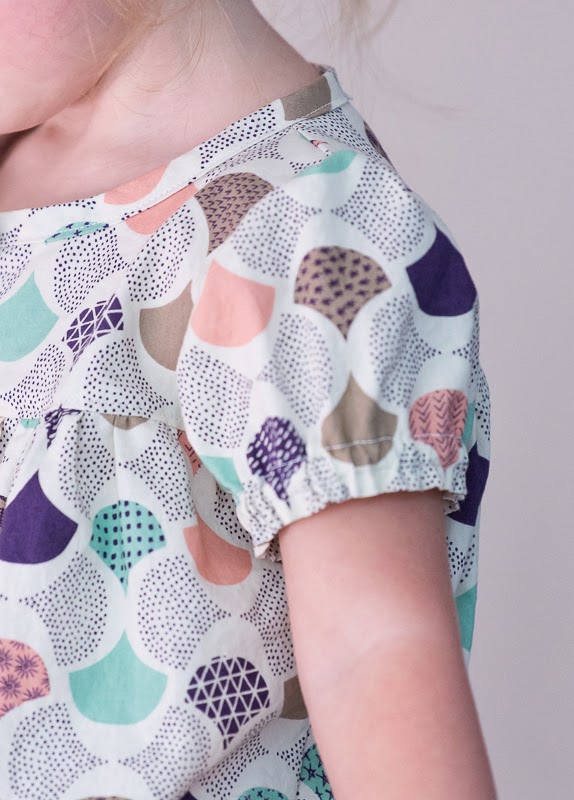 the Olivia top and dress pattern is here!