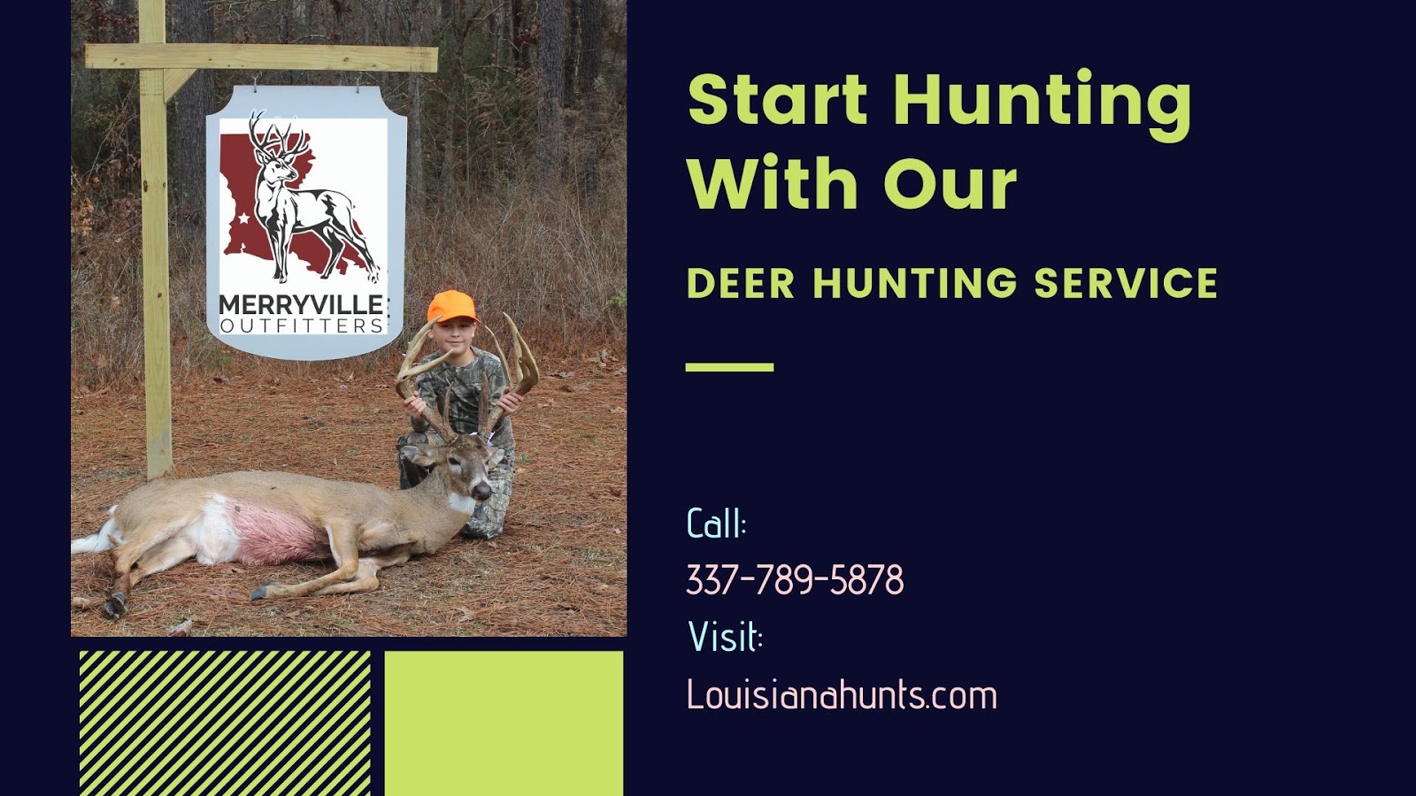Start Hunting With Our Deer Hunting Service